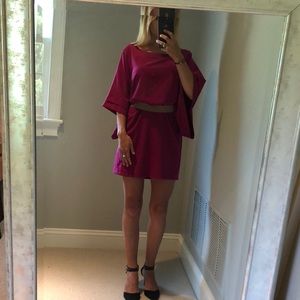 Ark and co purple cocktail dress